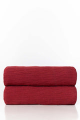 Brick Red Thermal Blanket
