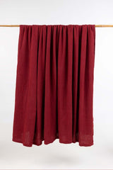 Brick Red Thermal Blanket