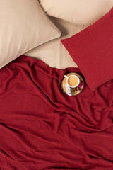 Brick Red Thermal Blanket