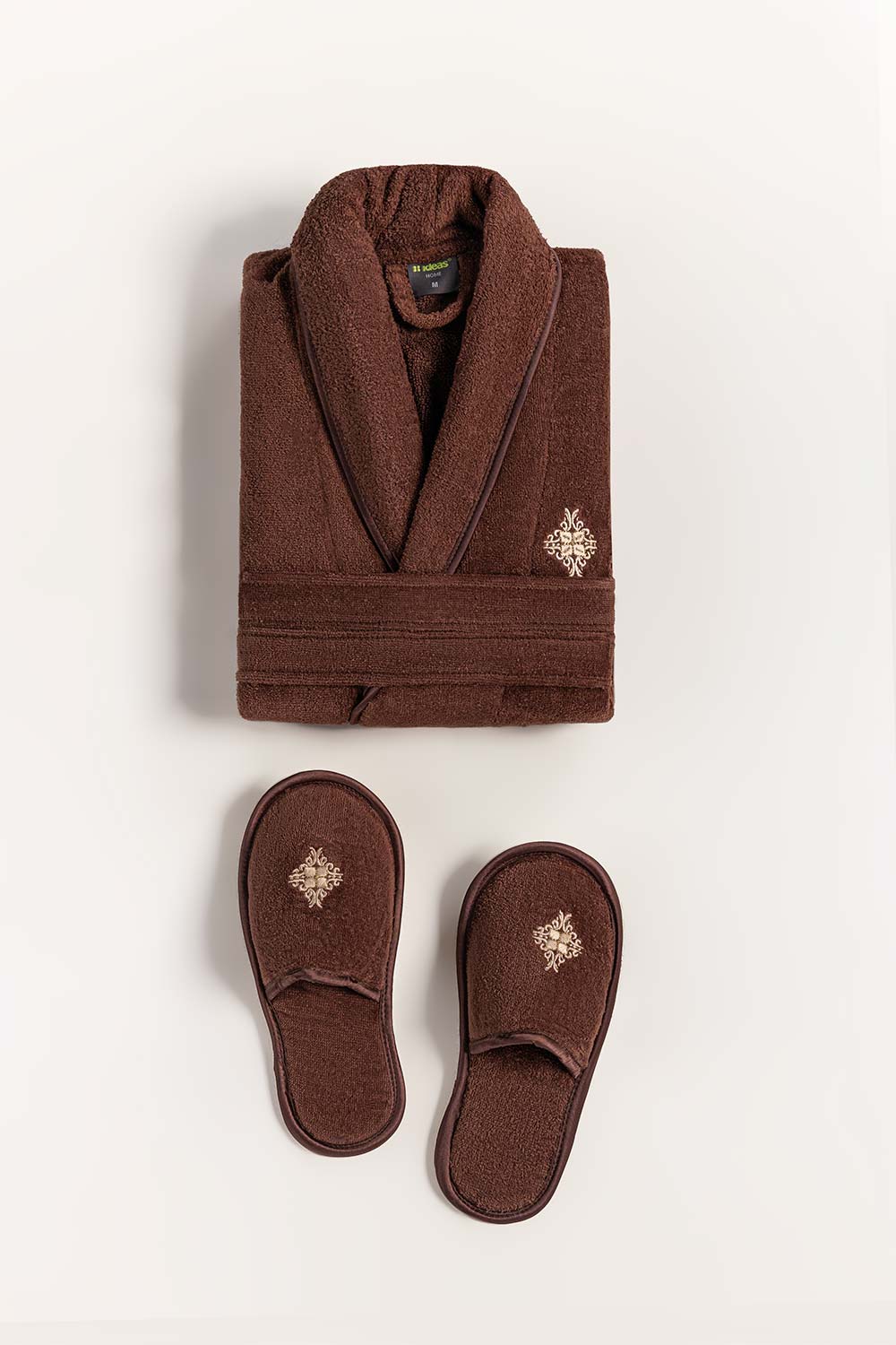 Brick Velour Bathrobe
