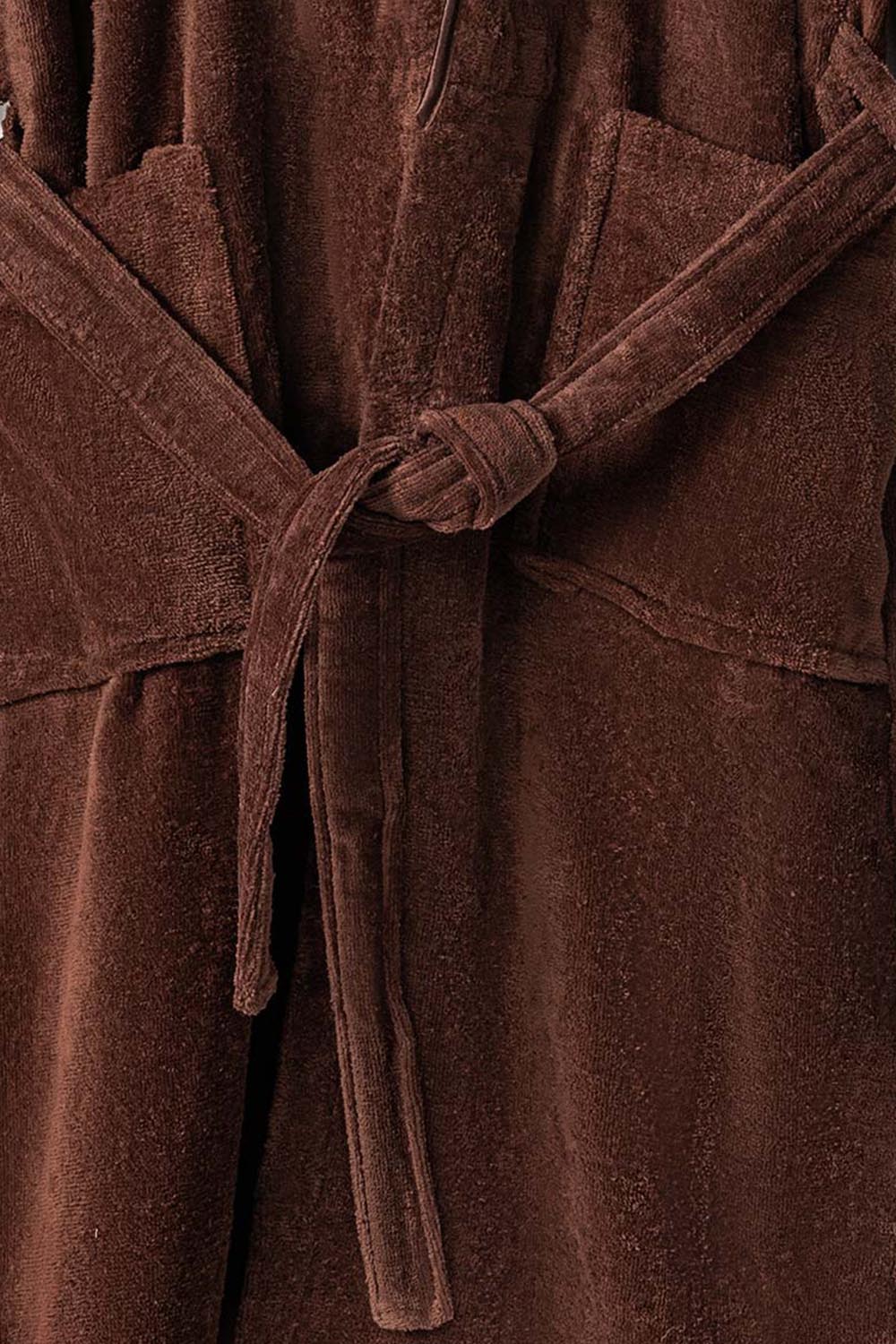 Brick Velour Bathrobe