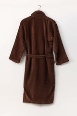 Brick Velour Bathrobe