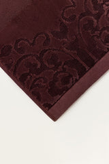 Brown Raisin Jacquard Dyed Towel