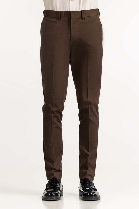 Brown Basic Formal Chino Trouser MN-TR-FC23-010