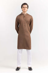 Brown Basic Kurta KR-STY22-010