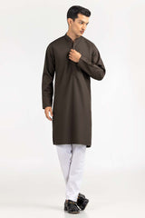 Brown Basic  Mens Kurta KP-1854