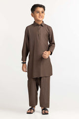 Brown Basic Suit SK-KP23-003