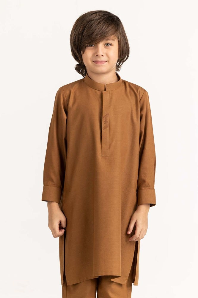 Brown Basic Suit SK-KS23-002
