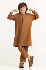 Brown Basic Suit SK-KS23-002