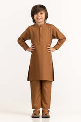 Brown Basic Suit SK-KS23-002