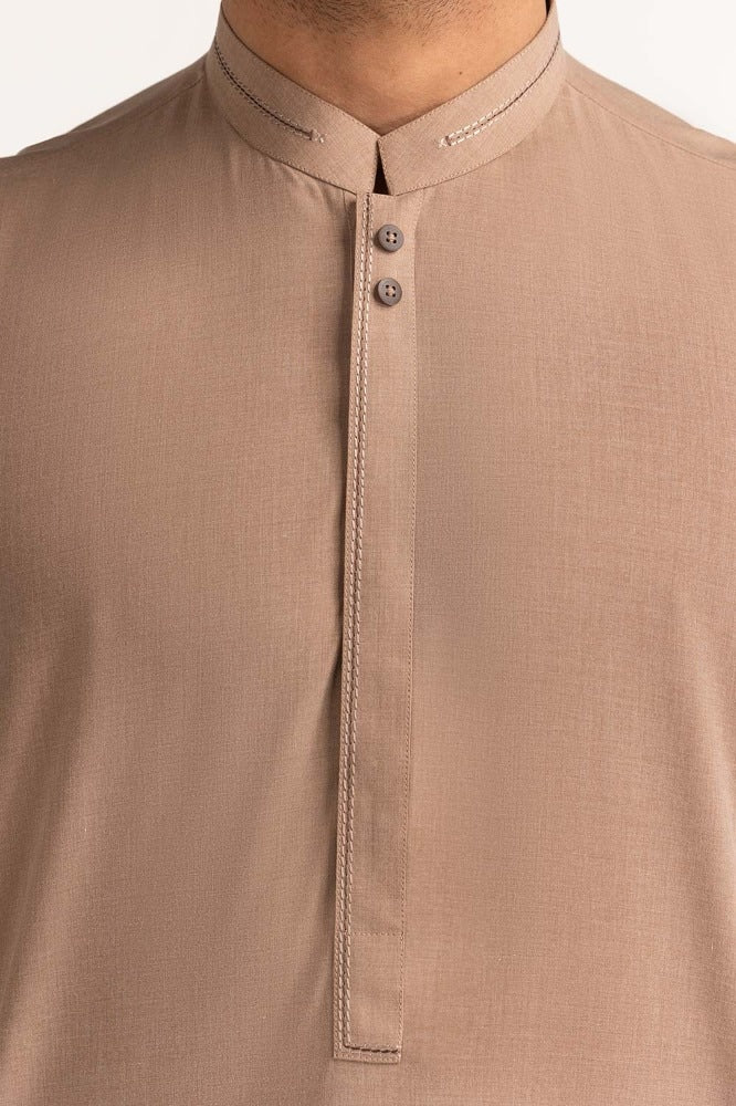 Brown Basic Suit SK-S24-012