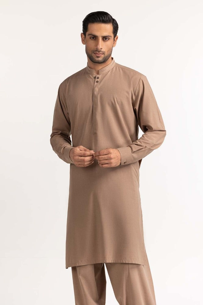 Brown Basic Suit SK-S24-012