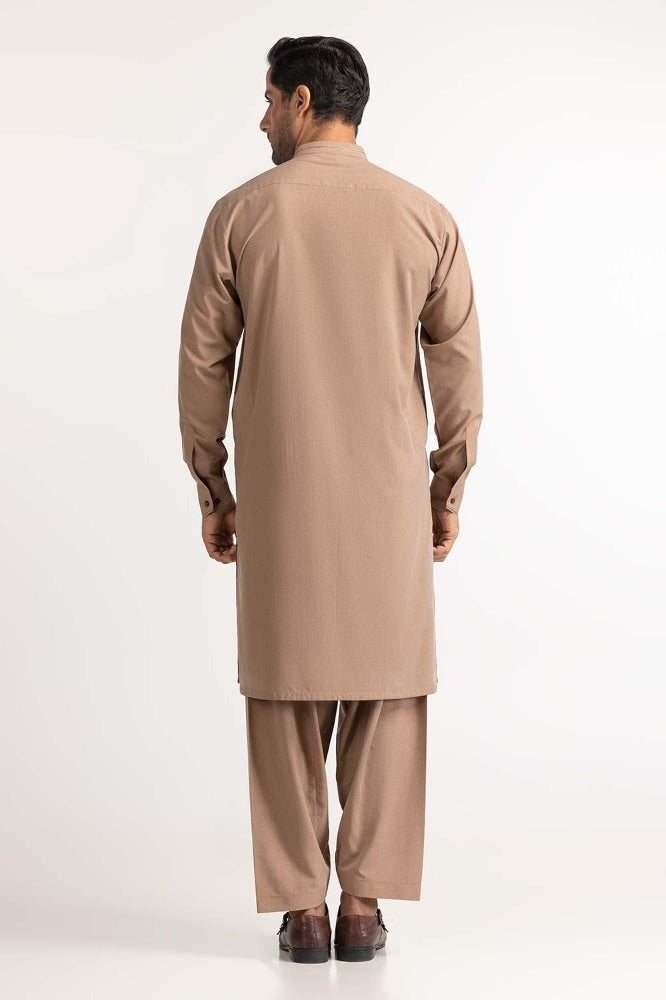 Brown Basic Suit SK-S24-012