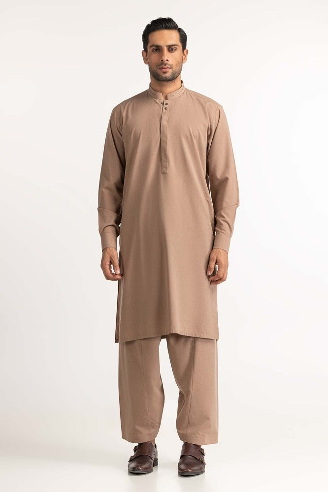 Brown Basic Suit SK-S24-012