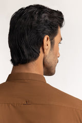 Brown Basic Suit SK-S24-042