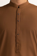 Brown Basic Suit SK-S24-042
