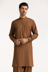 Brown Basic Suit SK-S24-042
