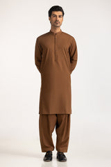 Brown Basic Suit SK-S24-042