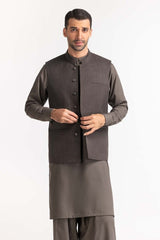 Brown Basic Waistcoat WC-PD24-007