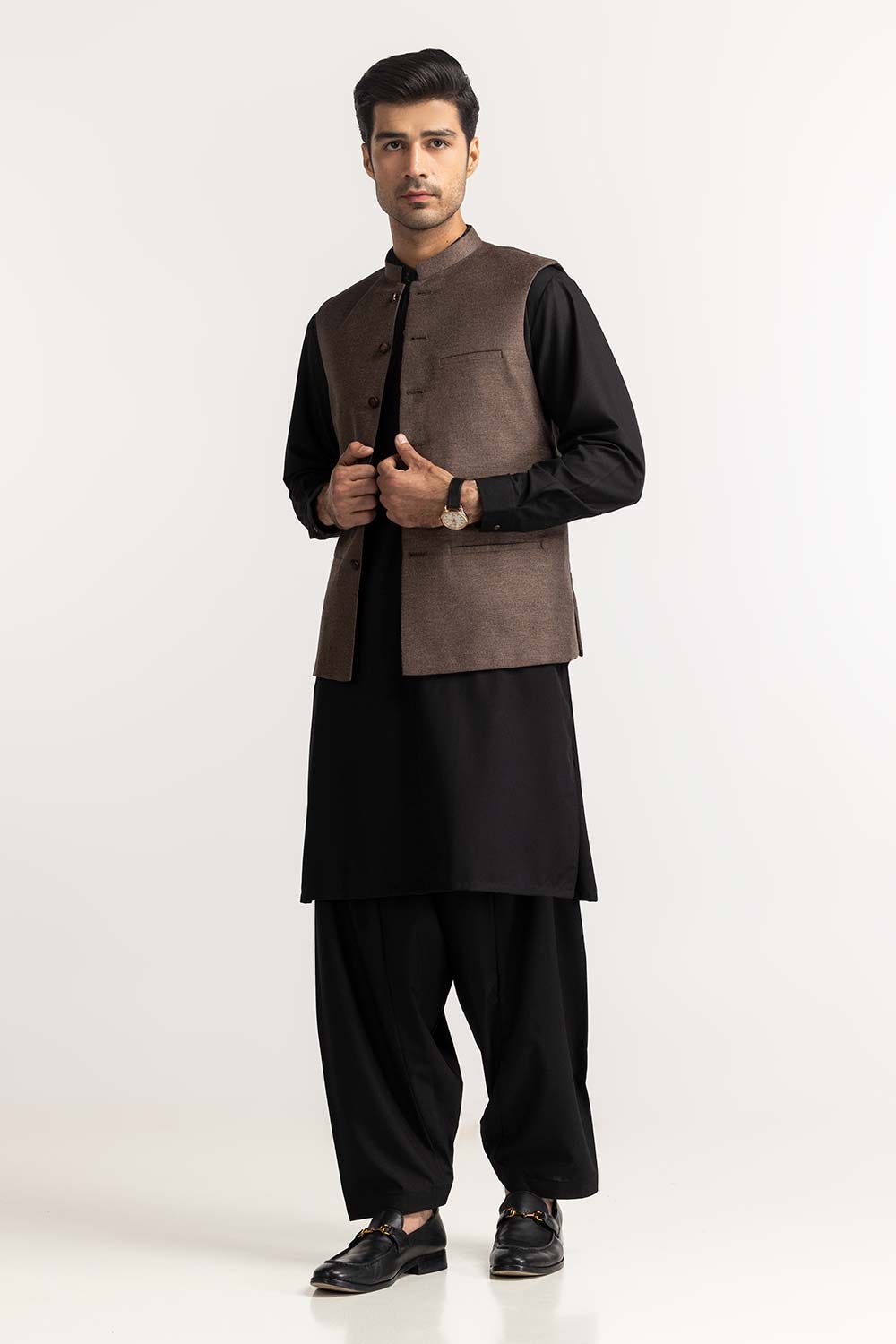 Brown Basic Waistcoat