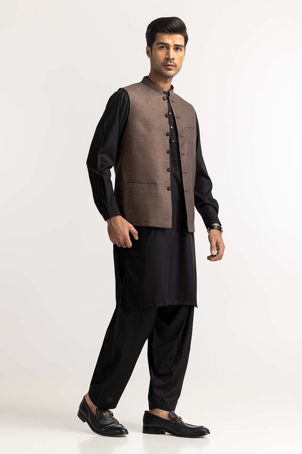 Brown Basic Waistcoat