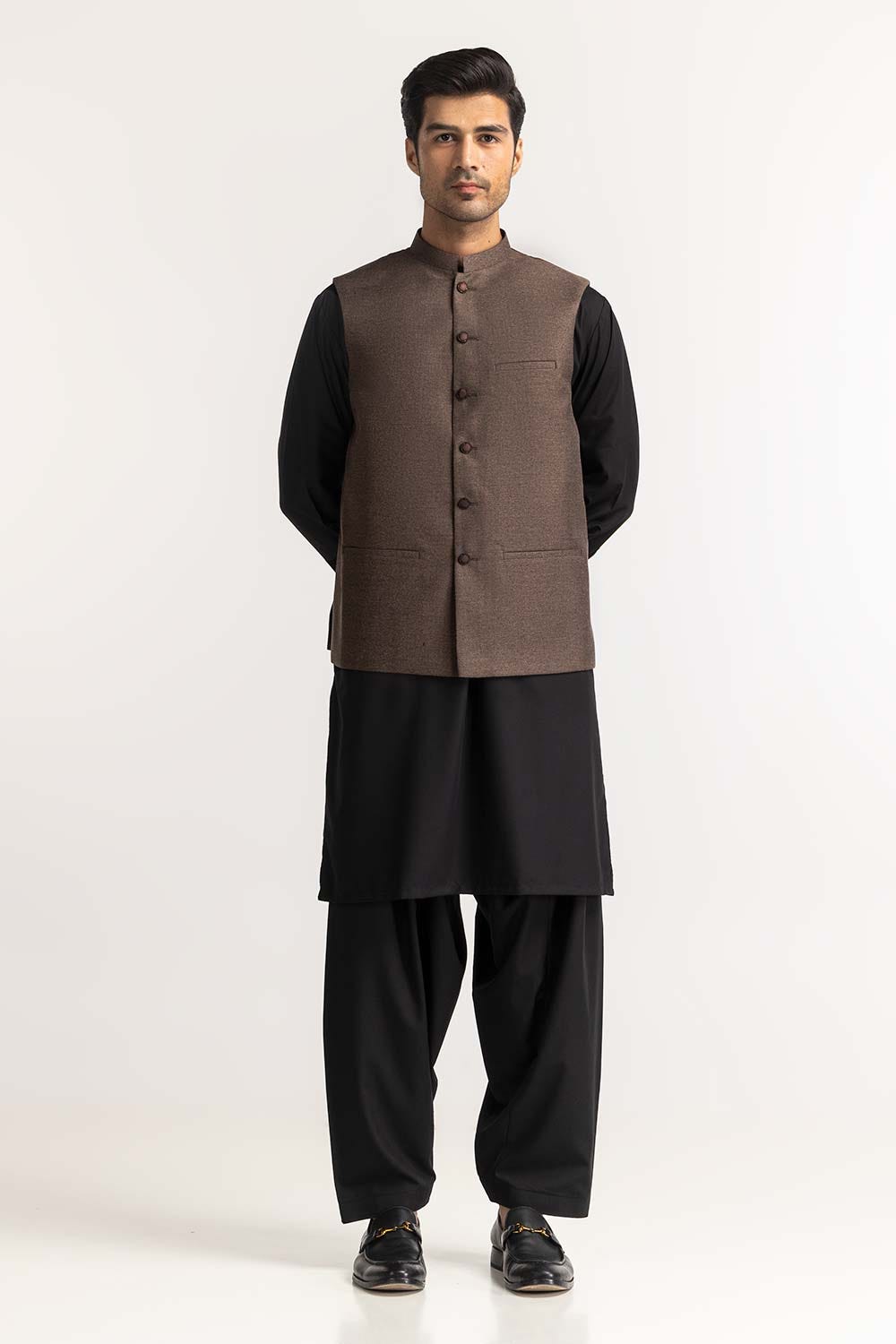 Brown Basic Waistcoat