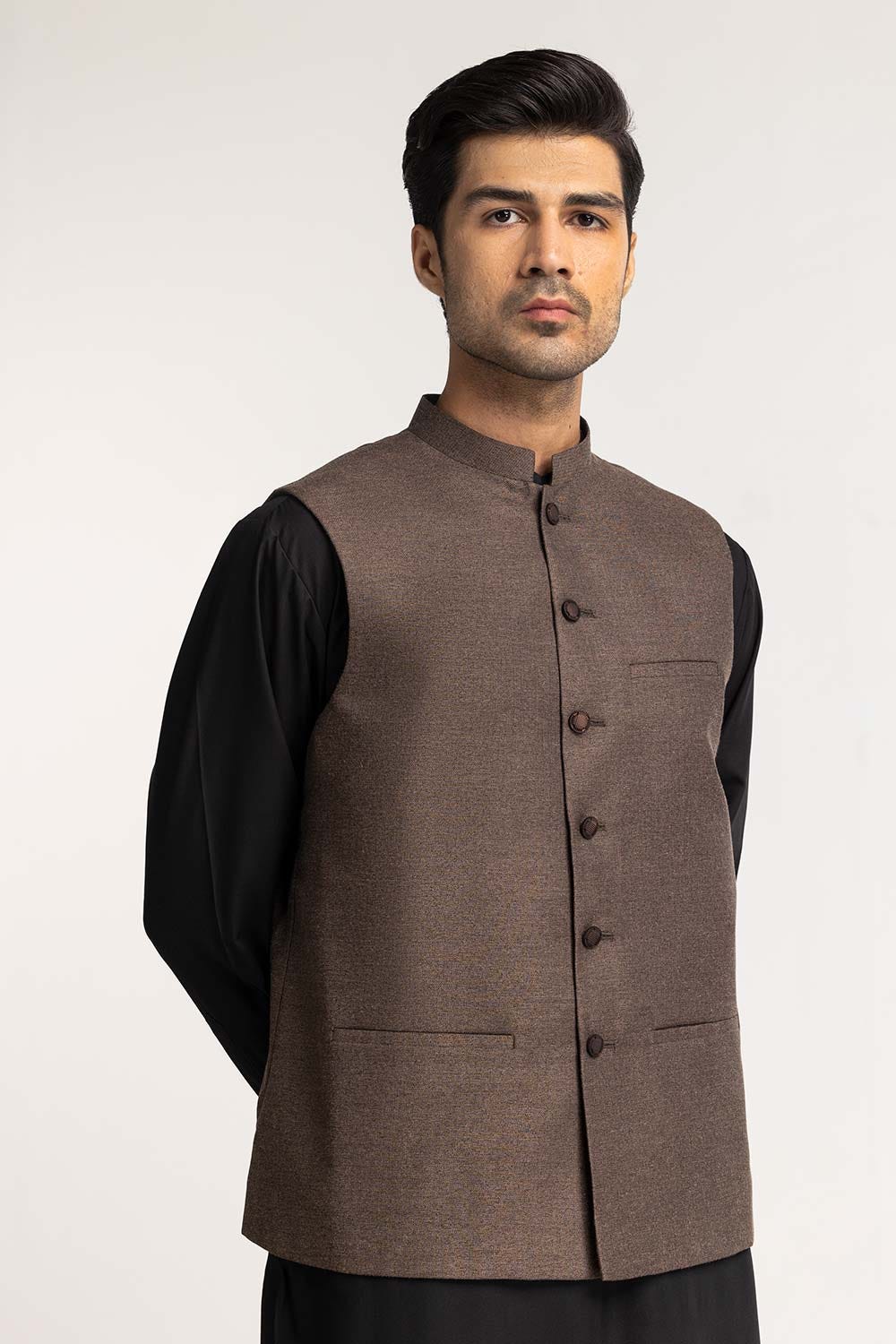 Brown Basic Waistcoat
