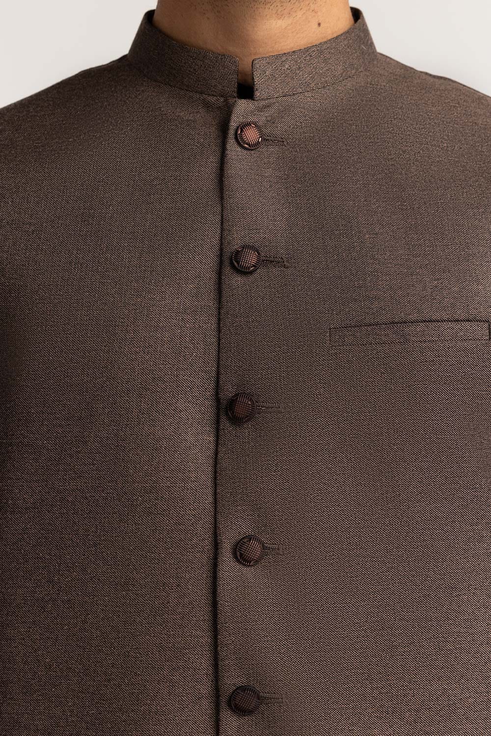 Brown Basic Waistcoat