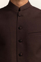Brown Basic Waistcoat WC-PD24-020