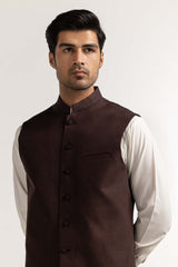 Brown Basic Waistcoat WC-PD24-020