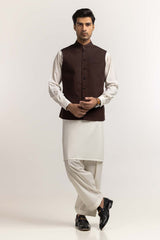 Brown Basic Waistcoat WC-PD24-020