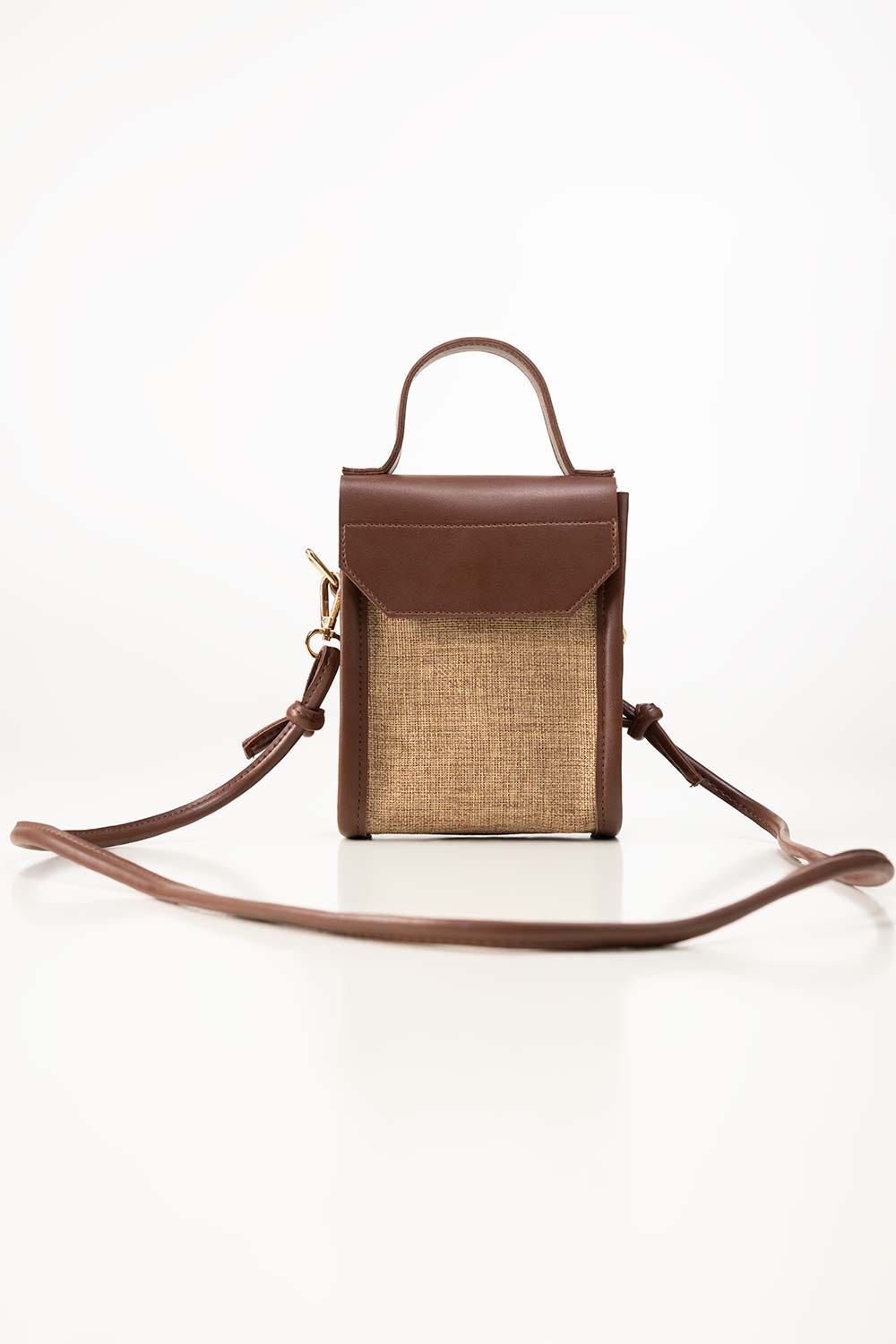 Brown Cross Body Wallet IWB-CBW24-004