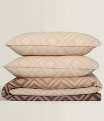 Brown Ombre T-150 Quilt Cover Set