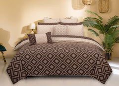 Brown Ombre T-150 Quilt Cover Set