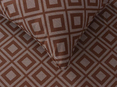 Brown Ombre T-150 Bed Sheet Set