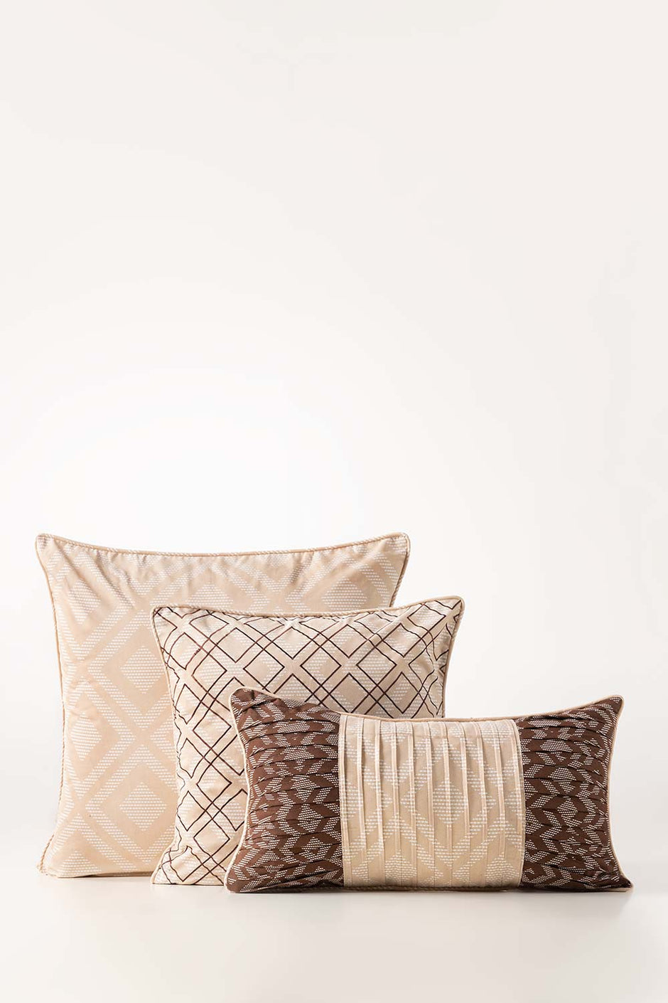 Brown Ombre T-150 Euro Sham Cushion Cover