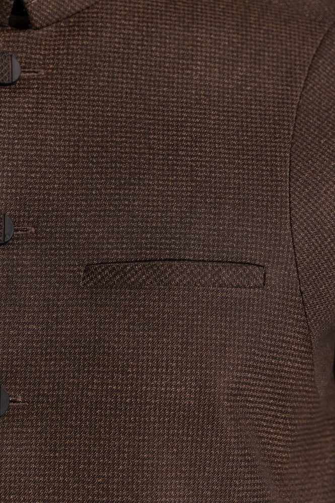 Brown Styling Waist Coat