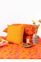 Burnt Screen Printed Cushion Cover
