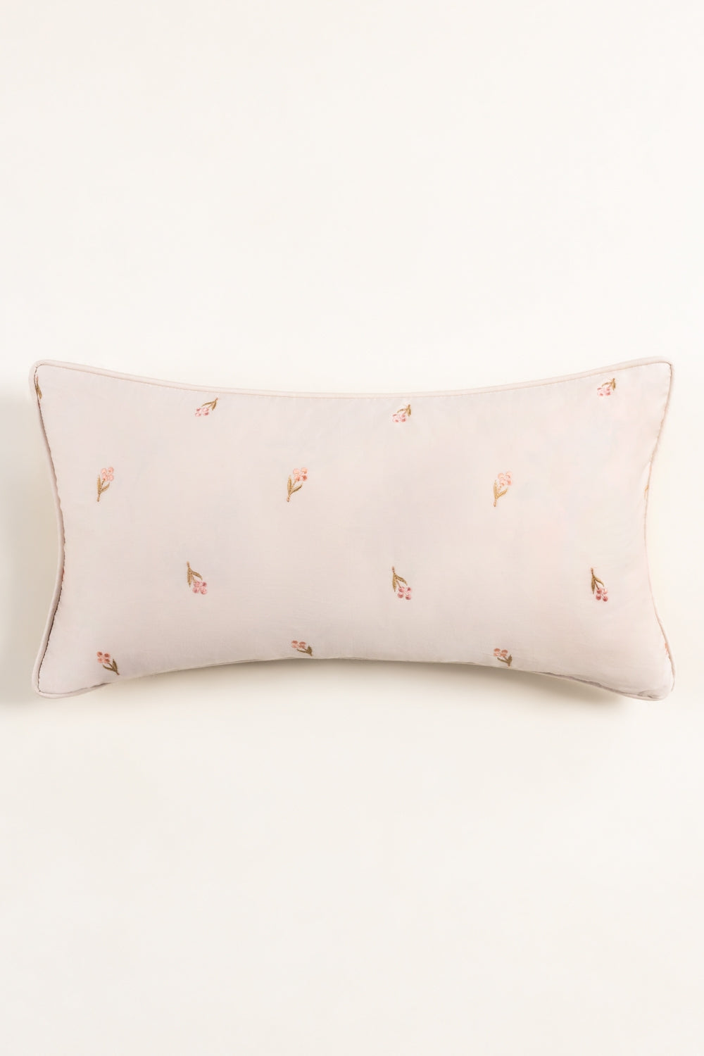 Butter Cream T-400 Embroidered Deck Cushion Cover