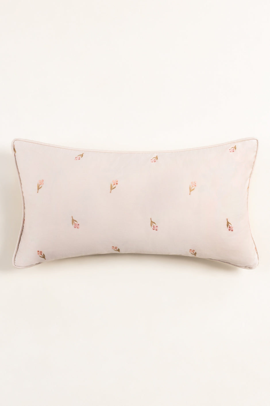 Butter Cream T-400 Embroidered Deck Cushion Cover