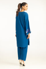Cambric Embroidered Co-Ord Set IPST-44606