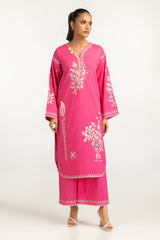 Cambric Embroidered Co-Ord Set IPST-44607