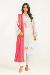 Cambric Embroidered Shirt And Dupatta IPSD-44383