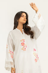 Cambric Embroidered Shirt And Dupatta IPSD-44383
