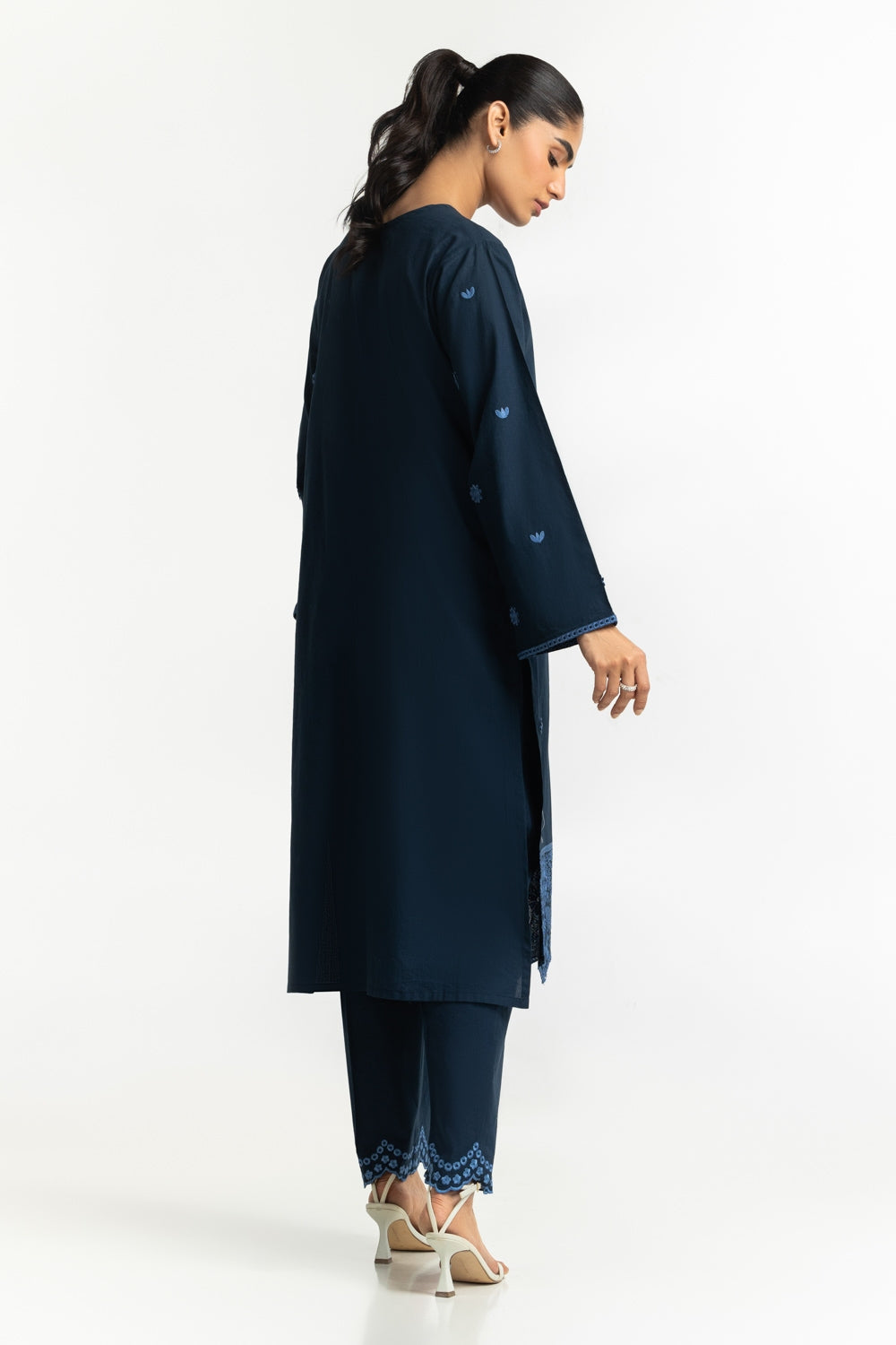 Cambric Embroidered Shirt And Trouser IPST-44318