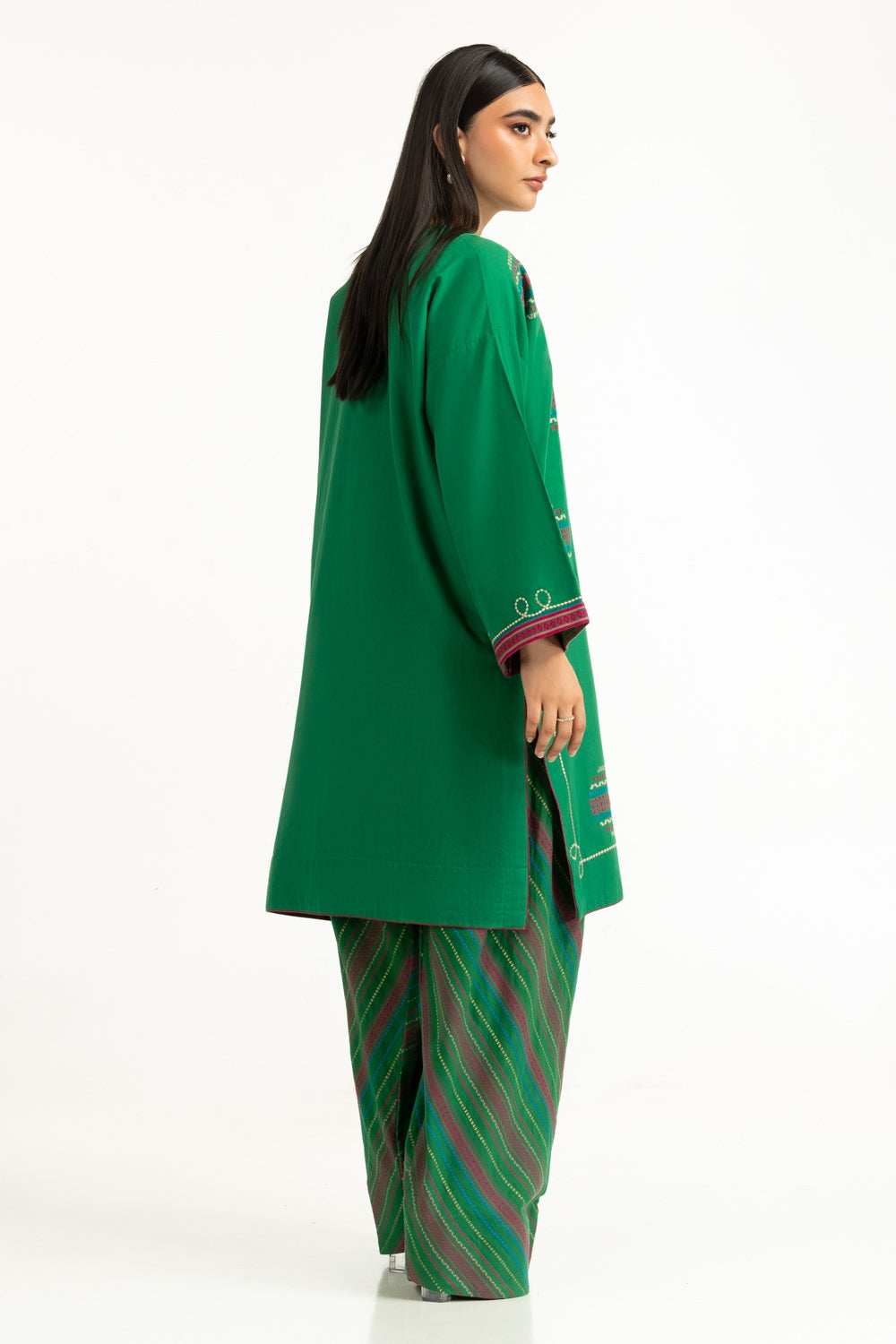 Cambric Embroidered Shirt And Trouser IPST-44385