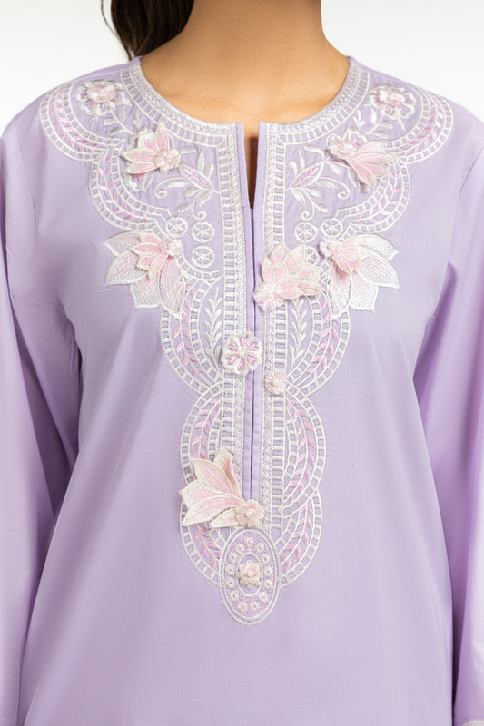 Cambric Embroidered Shirt And Trouser IPST-44587