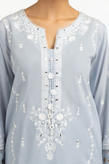 Cambric Embroidered Shirt And Trouser IPST-44588