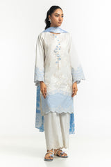 Cambric Embroidered Shirt And Trouser IPST-44590