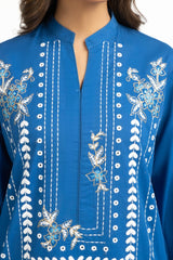 Cambric Embroidered Shirt And Trouser IPST-44597